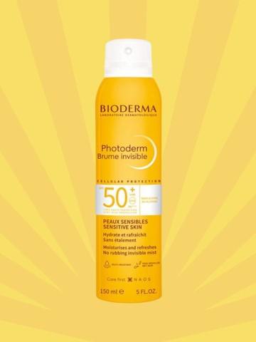Photoderm Brume invisible SPF50+ napvédő BIODERMA 11 199 Ft/150 ml (74,66 Ft/1 ml) az Unipatika gyógyszertárakban és online, GLAMOUR Summer Week kuponnal, 25% kedvezménnyel 8399,25 Ft