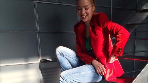 Kovács Patrícia kislányával közösen búcsúzik