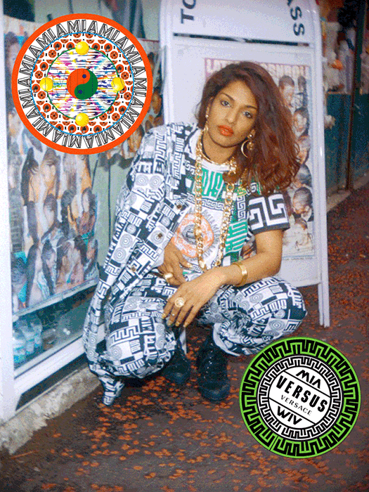 Gyors, hangos és pimasz: ilyen M.I.A. és a Versace közösködése