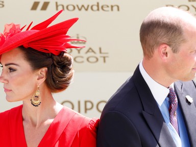 Katalin hercegné és Vilmos herceg a poklok poklán megy keresztül