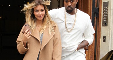 Kim Kardashian és Kanye West Párizsban, kettesben