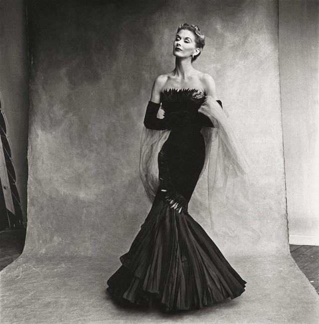Lisa Fonssagrives Irving Penn híres fotóján