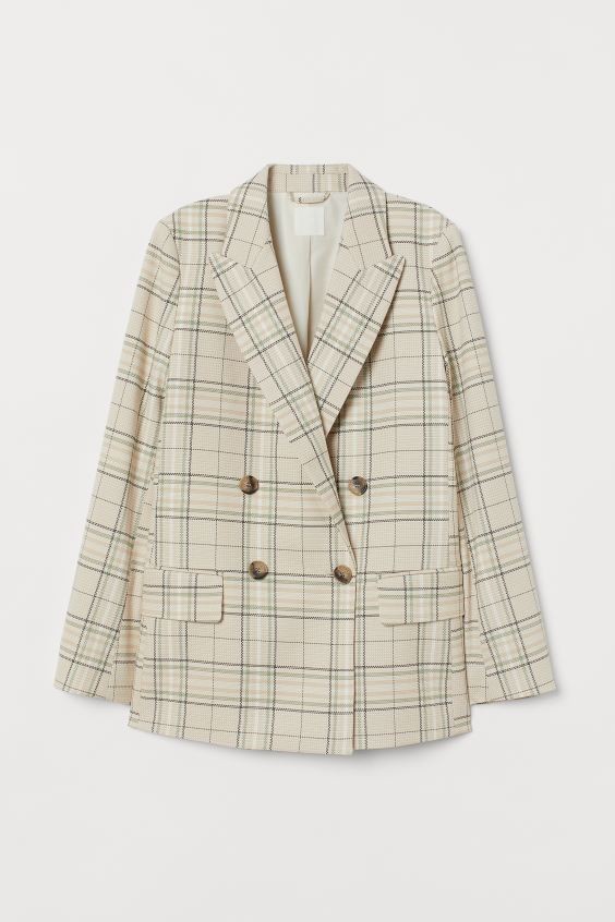 Kockás blézer H&M 9995 Ft