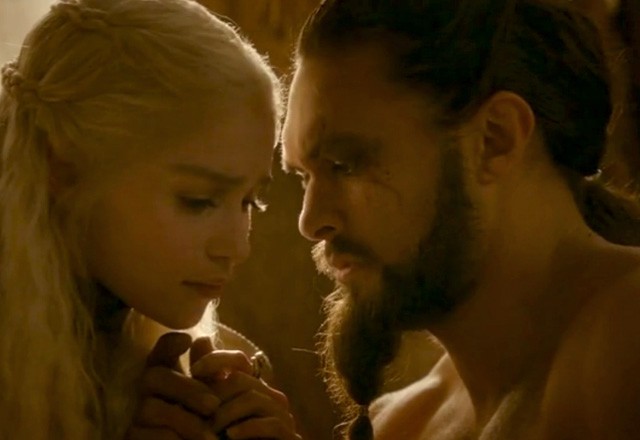 Na ne! Az Oscar estéjén Daenerys újra odabújt Khal Drogóhoz