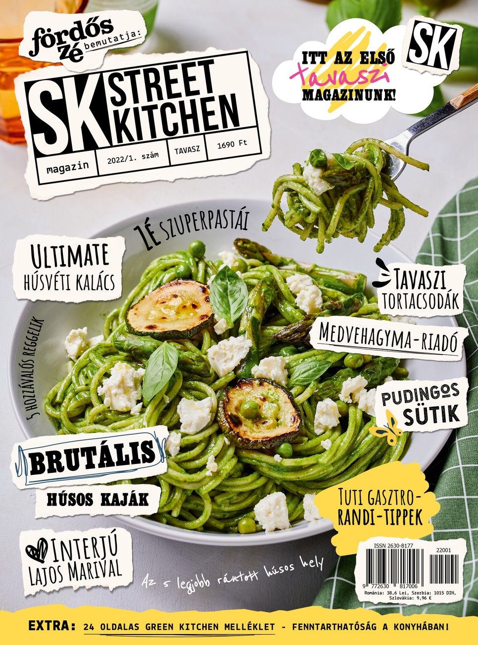 Vadiúj kiadvánnyal köszönti a tavaszt a Street Kitchen