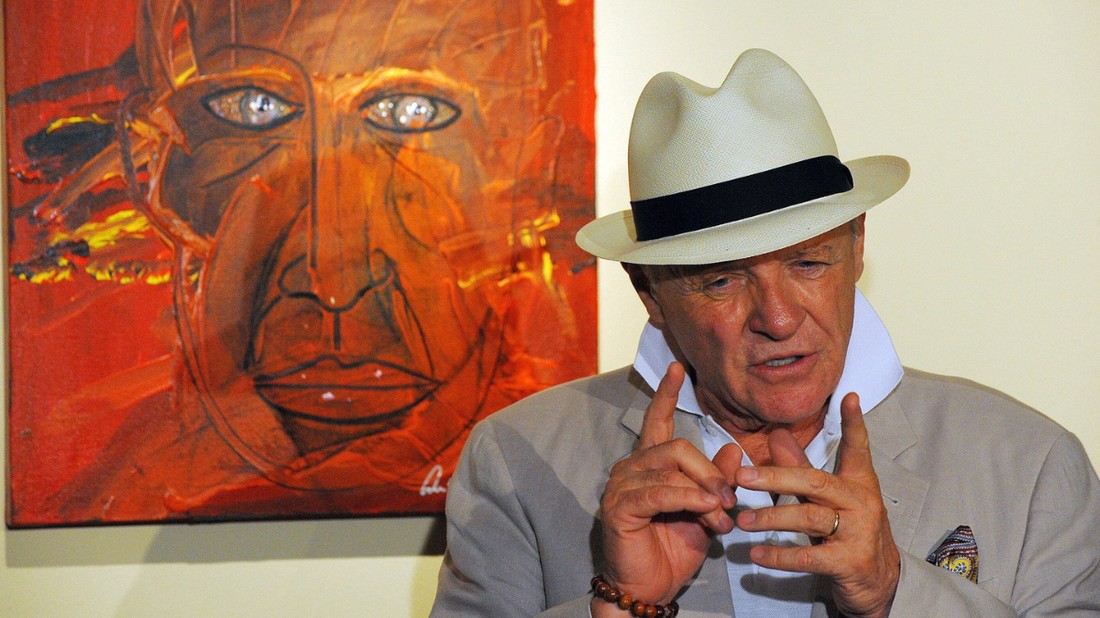 Sir Anthony Hopkins csak egyike a számos színészeknek, akik a festészetben találtak megnyugvásra