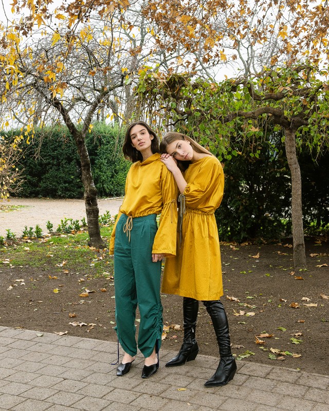 Vetlényi Alma divattervező a természet megőrzésére szólít fel fenntartható Bauhaus kollekciójával