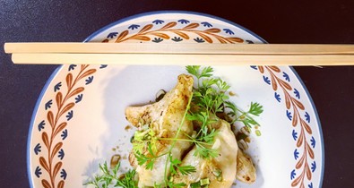 Káposztás gombóc - gyoza