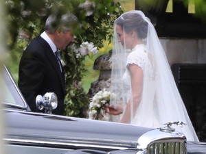 Első képek: Ilyen gyönyörű menyasszony Pippa Middleton