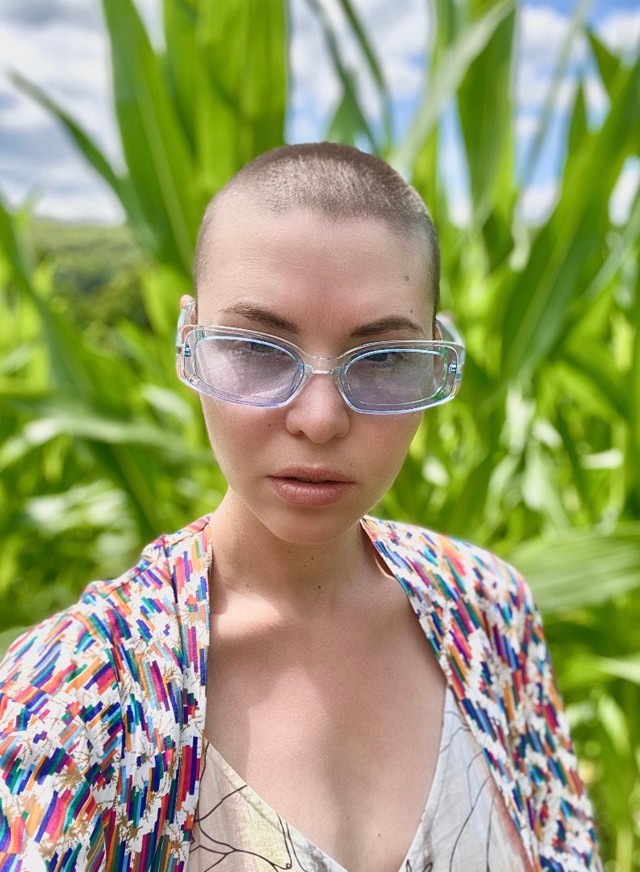 Oláh Anna ma bátran kombinálta a mintákat, és milyen jól tette