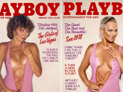 Újra fotóztak 7 ikonikus Playboy címlapot az eredeti Playmate-ekkel majdnem 30 évvel később