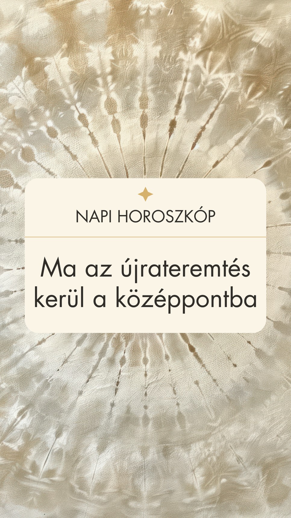 Napi horoszkóp: ez vár ránk a mai napon