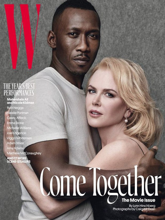 Mahershala Ali és Nicole Kidman a W magazin címlapján