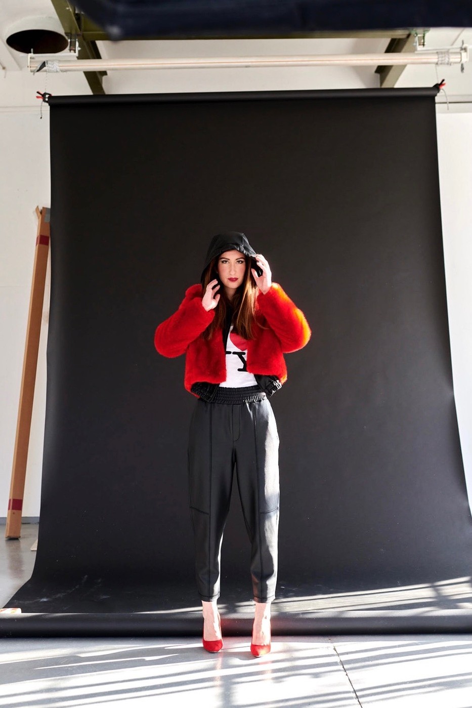 Inotay Petra egyik kedvenc szettje magas sarkúval és sportcipővel is jól mutat