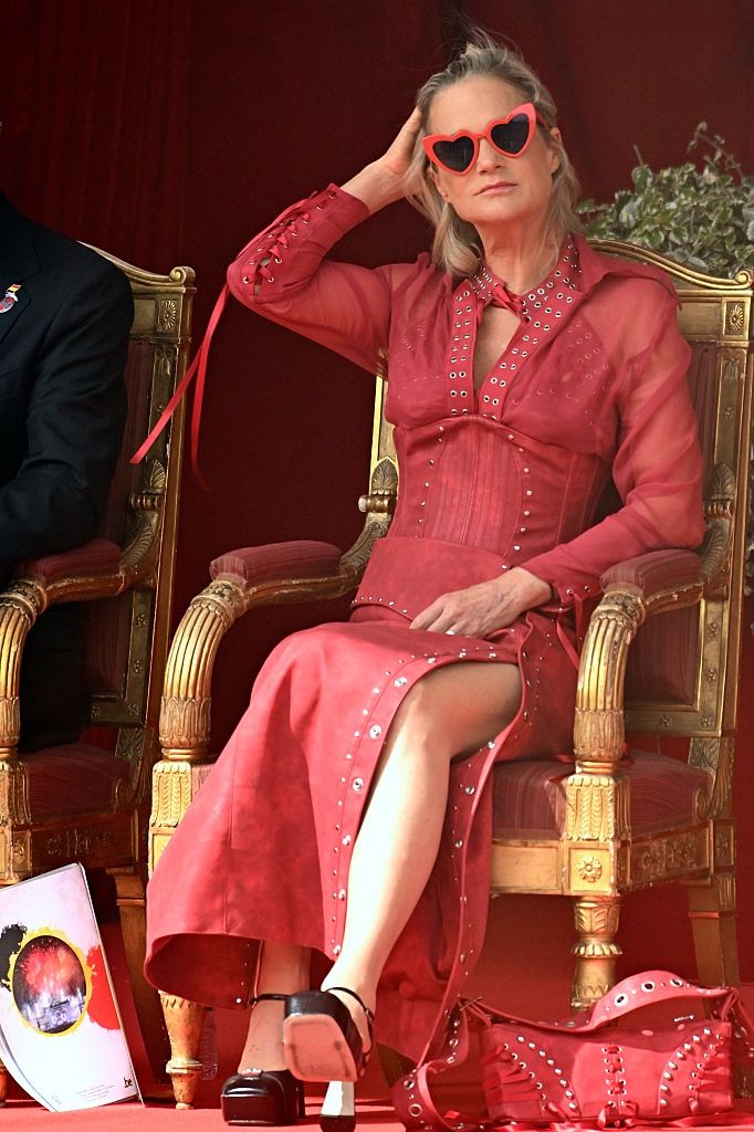 Delphine belga hercegnő Belgium nemzeti ünnepén