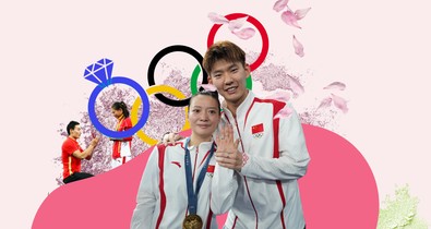 Lánykérés az olimpián: nem hab a tortán, hanem csizma az asztalon