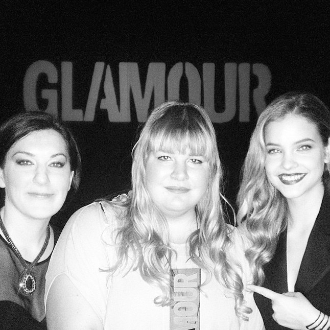 Maróy Krisztina, Szegedi Kata és Palvin Barbi boldogan.