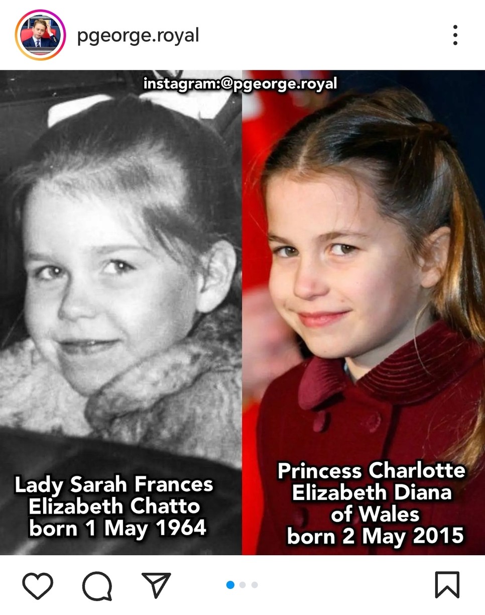 Elképesztő a hasonlóság Sarolta hercegnő és Lady Sarah Chatto között