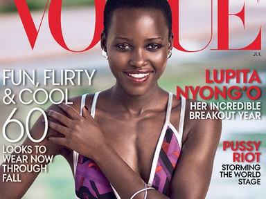Lupita Nyong`o gyönyörű első Vogue címlapján!