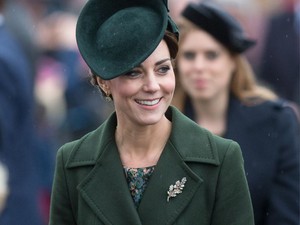Ezt viselte Kate Middleton karácsonykor
