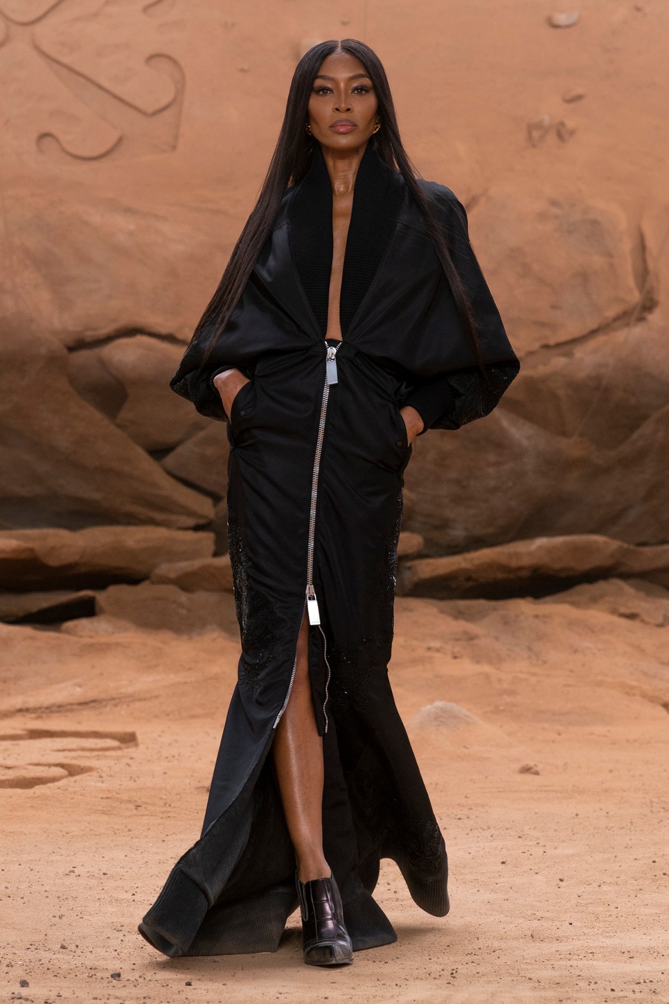 Naomi Campbell a nagybetűs szupermodell megtestesítője