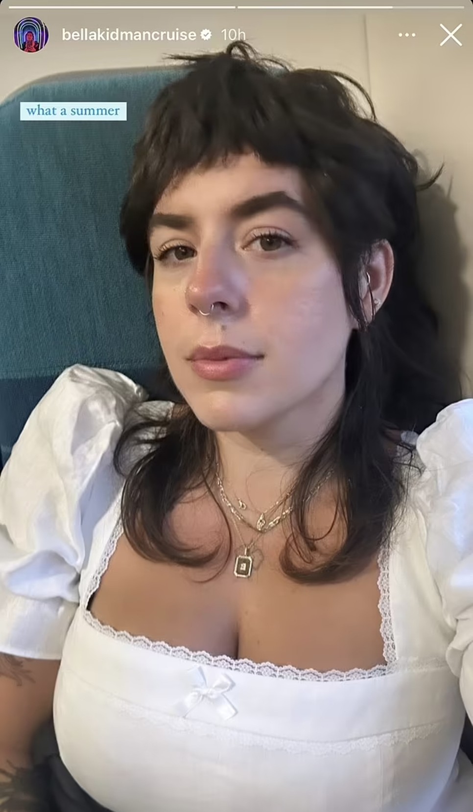 Bella Kidman imád különféle izgalmas frizurákkal kísérletezni