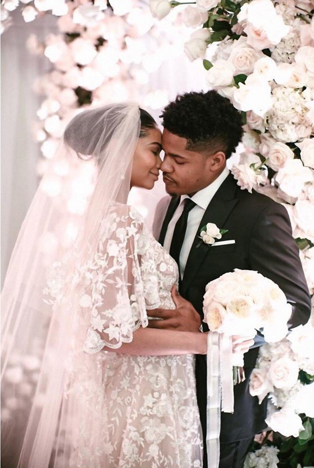 Chanel Iman és Sterling Shepard