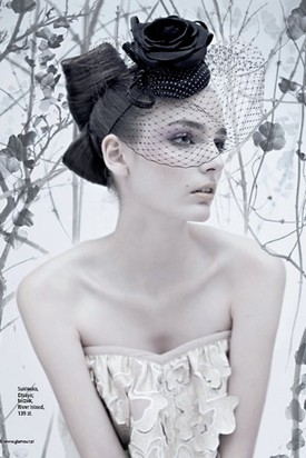 Zuza 15 évesen a lengyel GLAMOUR magazinban.