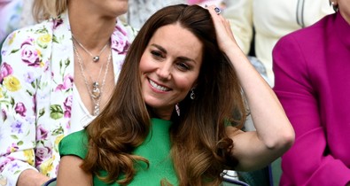 Katalin hercegné méregdrága ruhában ragyogott a wimbledoni tenisztornán