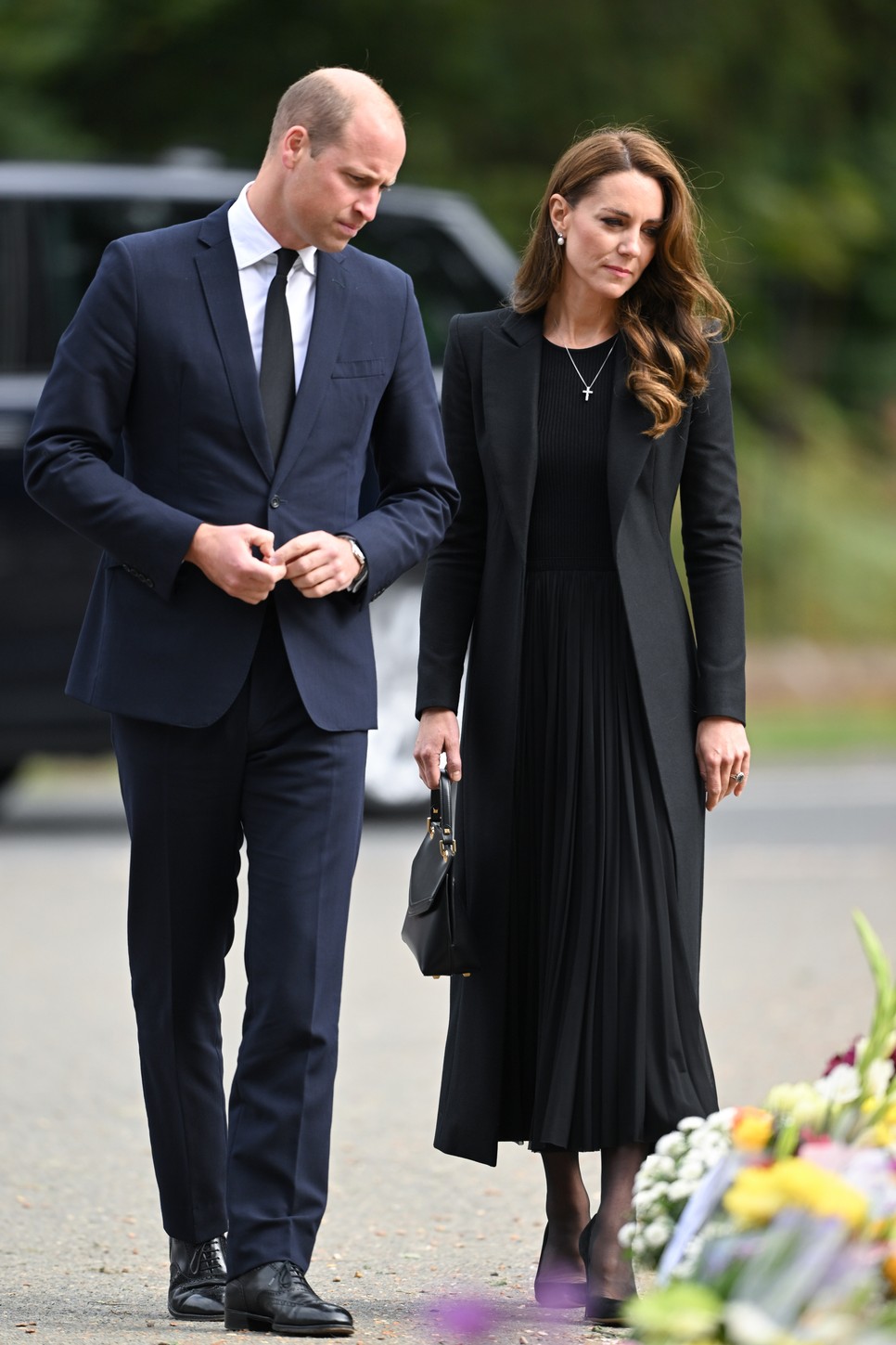 Katalin és Vilmos herceg együtt gyászol az angol néppel