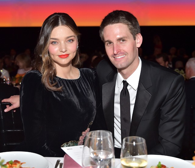 Miranda Kerr & Evan Spiegel 