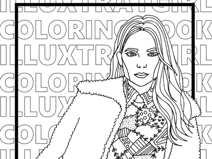 A legjobb kikapcsolódás: Divatkifestő a magyar illusztrátortól, ami azonnal letölthető ingyen