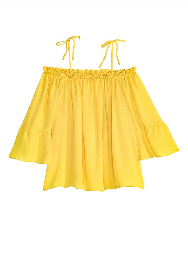 Ejtett vállú top 5990 Ft