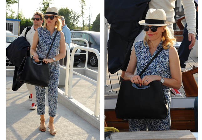 Elizabeth Banks stílusos velencei belépője