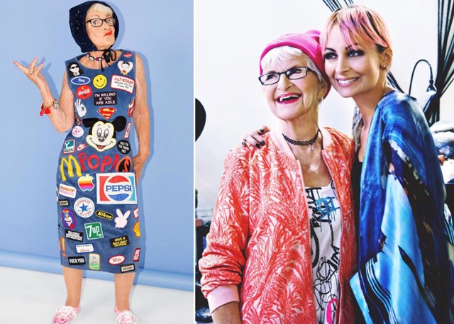 stílusos öregek, 50 feletti modellek, iris apfel, suzí menkes, baddie winkle