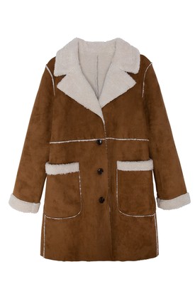 Gyapjúval bélelt kabát - 24 995 Ft