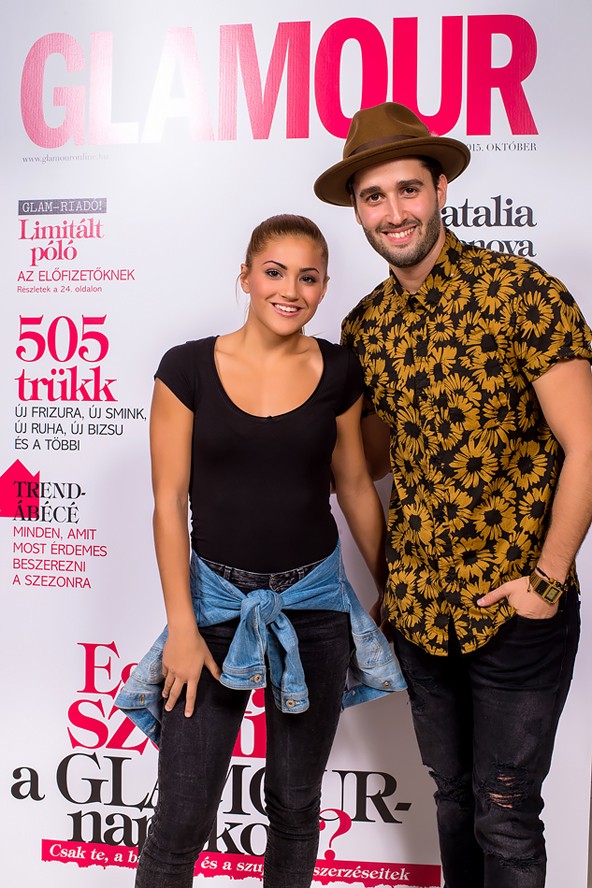 Király Viktor a GLAMOUR és az ARÉNA Pláza közös Stylistversenyén