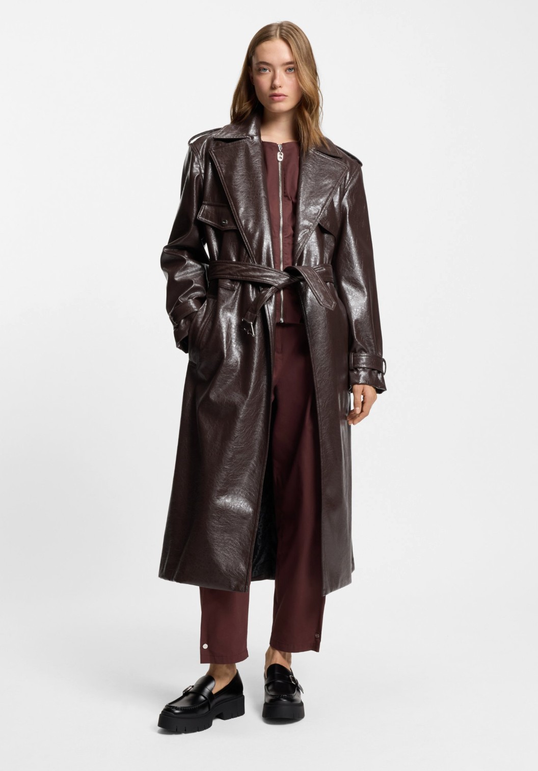 Műbőr-kabát HUGO BOSS - Vna Graaf 158 990 Ft, GLAMOUR-napokon -20% kedvezmény 29 990 Ft-os vásárlás felett