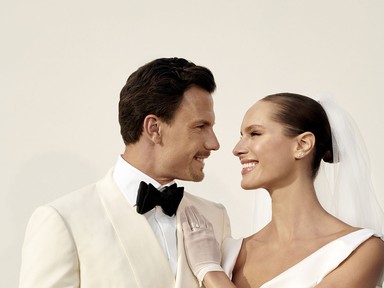 Sosem látott, megkapóan szép fotó látott napvilágot Molnár Nini és Fucsovics Márton titkos esküvőjéről