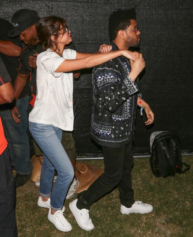 Selena Gomez és The Weeknd a Coachella fesztiválon