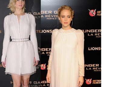 Csak nem aludni mész ebben a ruhában Jennifer Lawrence?