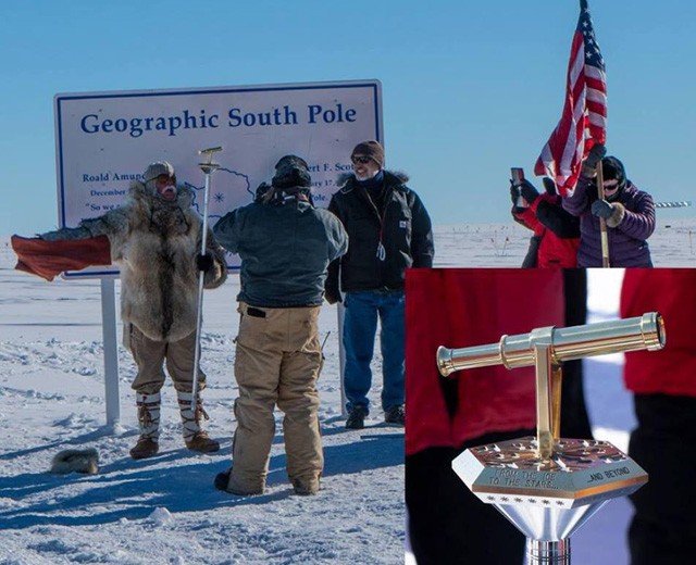 FAntarktiszi siker! -  Déli sark expedíció extrém sportolója célba ért