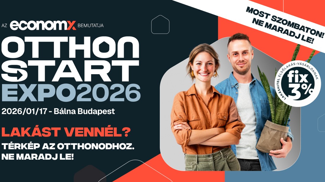 Otthon Start Expo: Találkozzunk január 17-én a Bálnában!