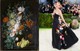 Naomi Watts újraélesztette a holland csendéletek hagyományát. A ruha mélyfekete alapja tökéletes hátteret biztosított a tetőtől talpig futó, élénk virágdíszítéseknek. Bár a Met gyűjteménye számos régi mester buja virágkompozícióját őrzi, a ruha konkrétan Margareta Haverman 1716-os Virágváza című alkotását idézte meg. 