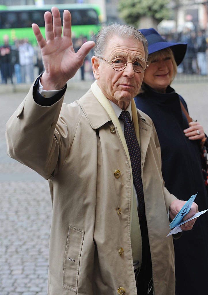 Edward Fox a Sir Richard Attenborough emlékére megrendezett megemlékezésen, Londonban, 2015. március 17-én. A Westminster Apátságban tartott ünnepélyes szertartáson számos brit színész és filmes kolléga rótta le tiszteletét a legendás rendező és színész előtt. 