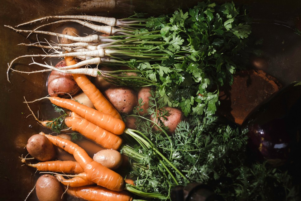 Mátyás és felesége Mára több mint ötvenféle zöldséget termesztenek biogazdálkodásukban.