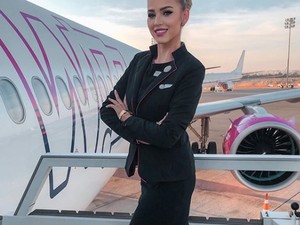 Ma este élőben beszélgetünk a Wizz Air légiutas-kísérőjével, Gresa Szonjával Instagramon