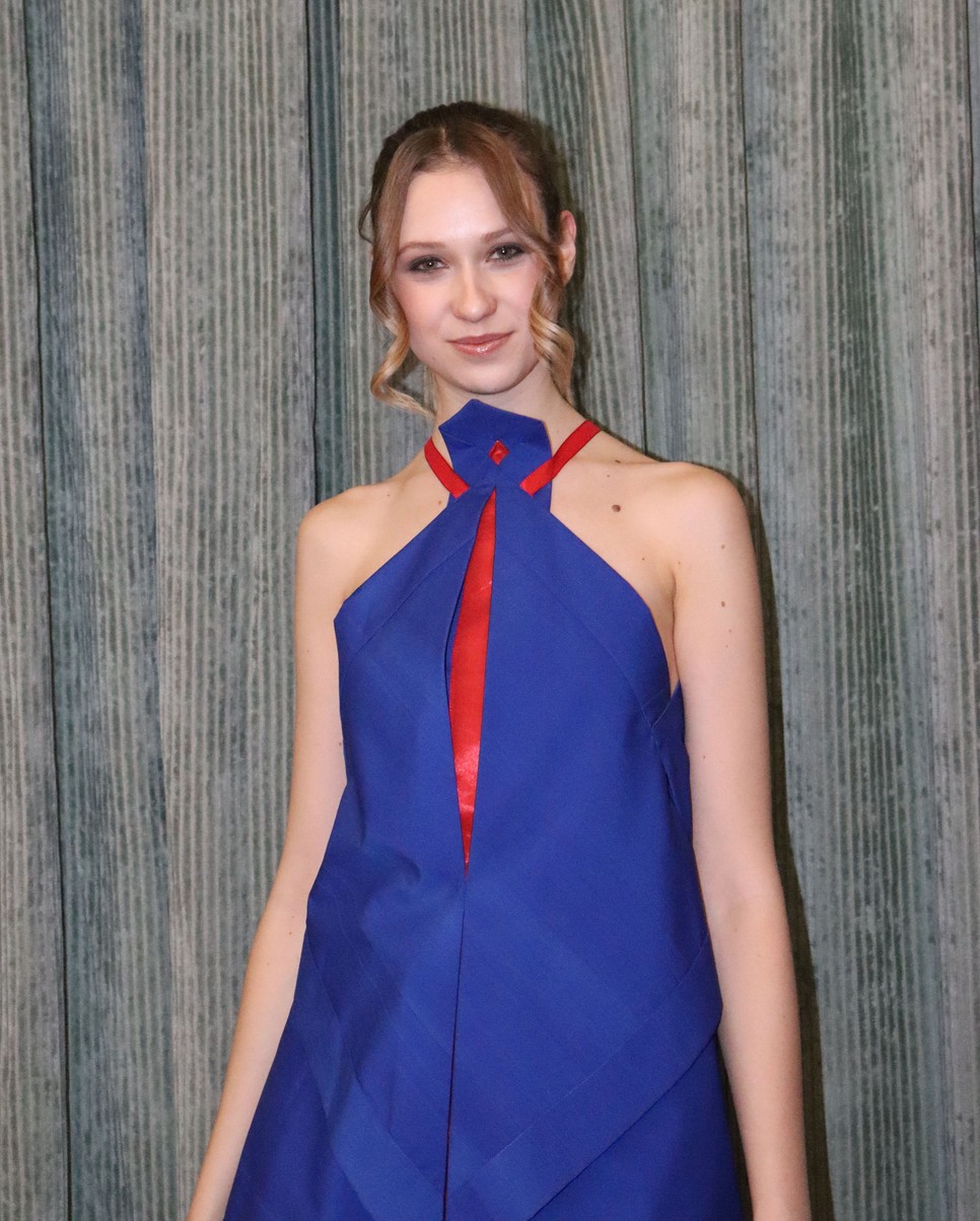 A Patronage pályázat második helyezettje, Potóczky Barbara terve, amely kifinomult részleteivel és tudatos eleganciájával nyűgözte le a szakmai zsűrit Fotó: Medgyessy Lili