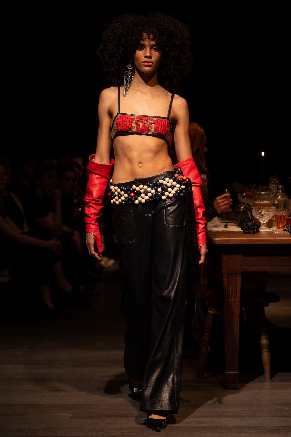 Rókusfalvi Anna modellje a Not Allowed divateseményen Fotó: Czunderlik Robin