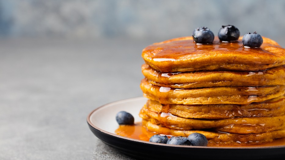 Napi recept: sütőtökös palacsinta áfonyával